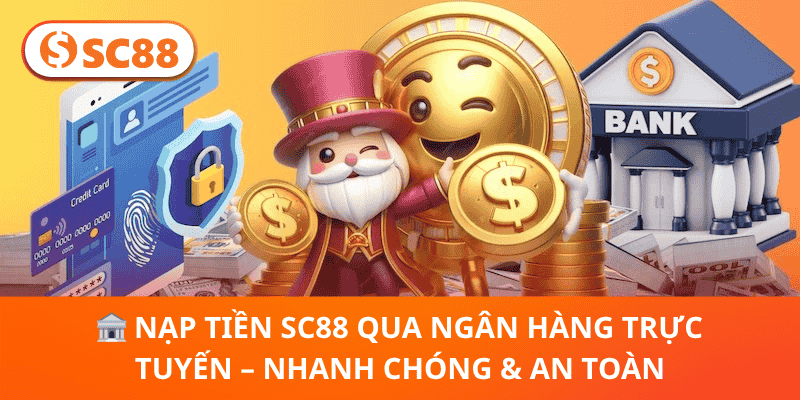 🏦 Nạp Tiền SC88 Qua Ngân Hàng Trực Tuyến – Nhanh Chóng & An Toàn