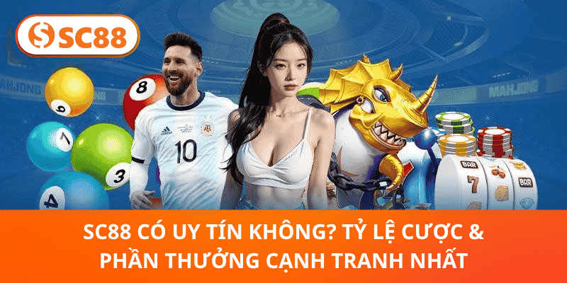 SC88 Có Uy Tín Không? Tỷ Lệ Cược & Phần Thưởng Cạnh Tranh Nhất